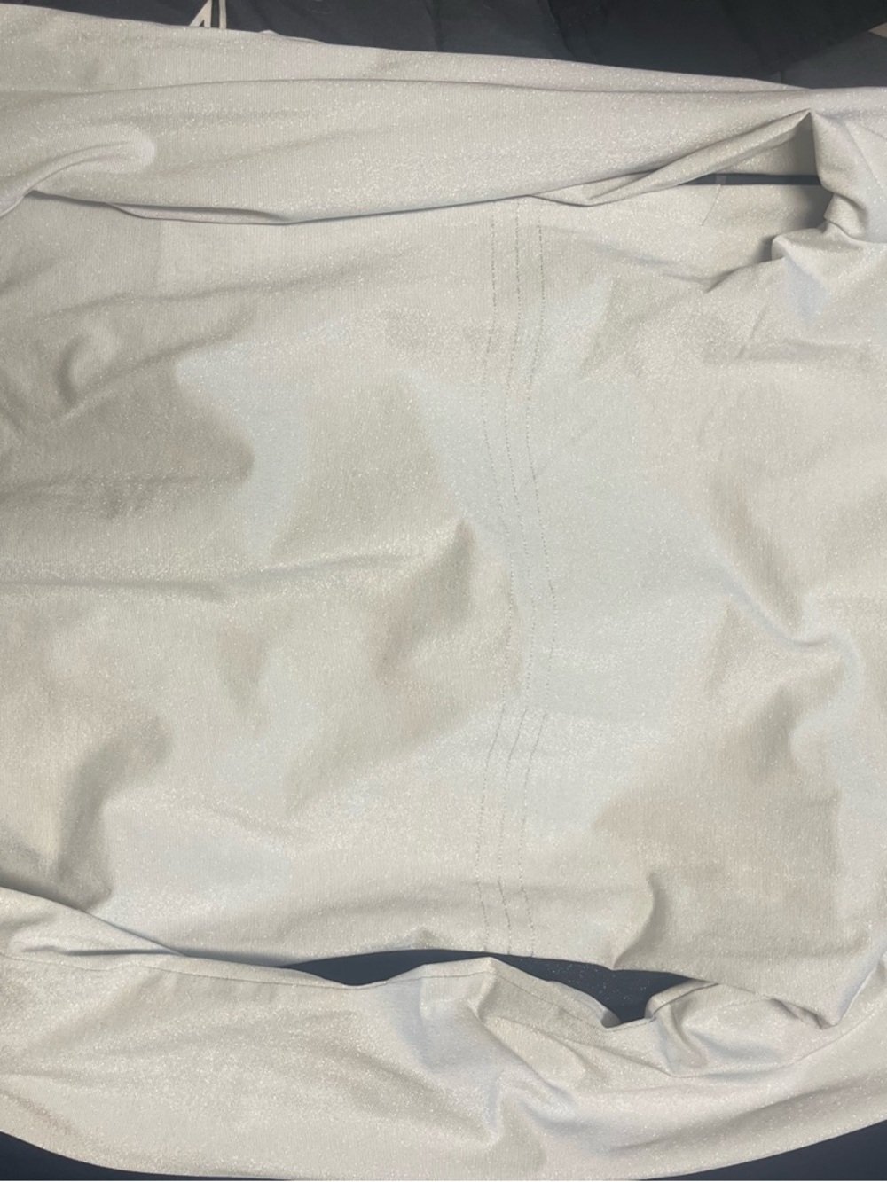 Samshield faustina long sleeve show shirt is very pale grey. Glitter - Picture 11 of 12